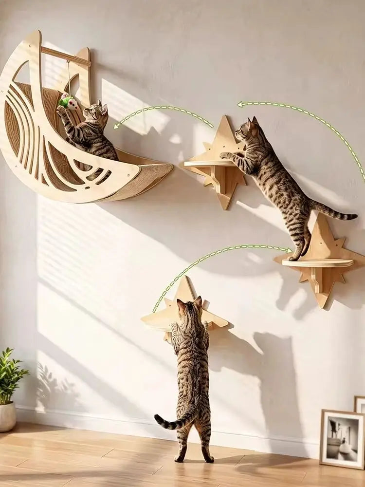 Arbre a chat mural 5