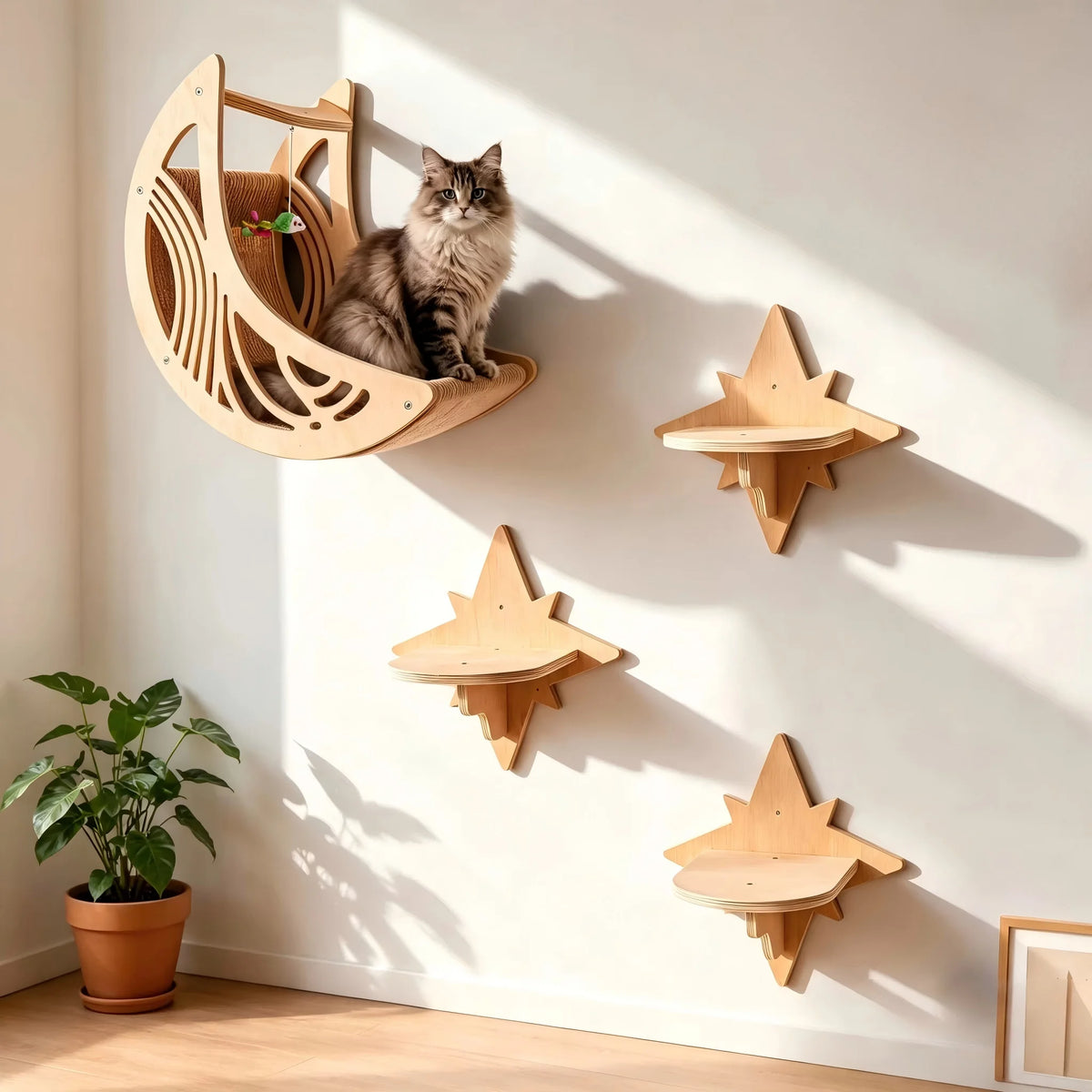 Arbre a chat mural 5