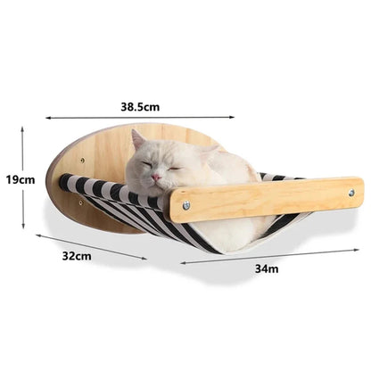 Parcours Mural pour Chat en Bois - Ronronclub